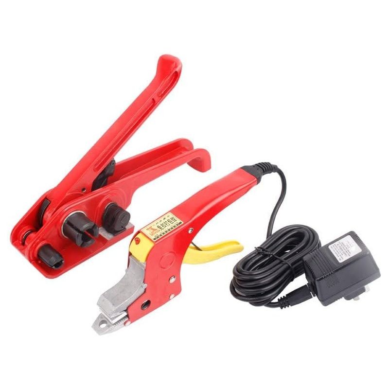 Kit cleste manual pentru tensionat, dispozitiv electric lipit banda PP/PET/PES - imagine 10